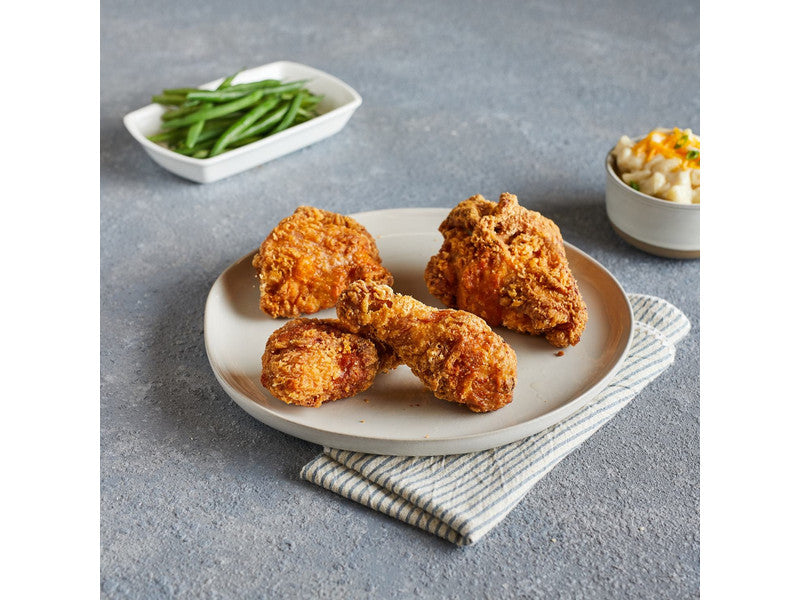 Breaded Eight-way Assorted Chicken Pieces Cooked