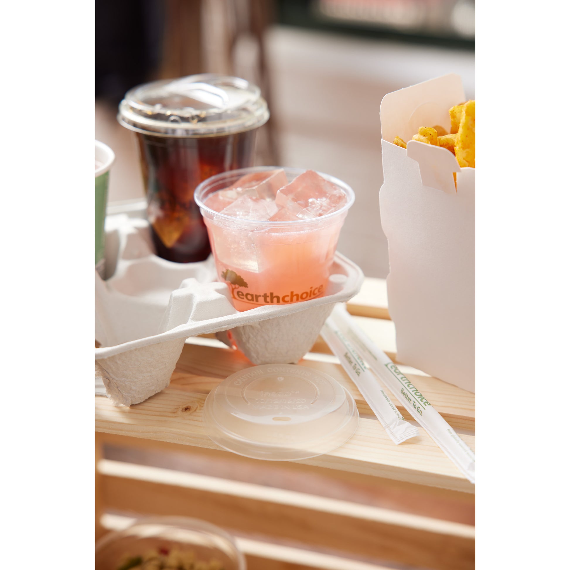 4 Cup Carry Tray
