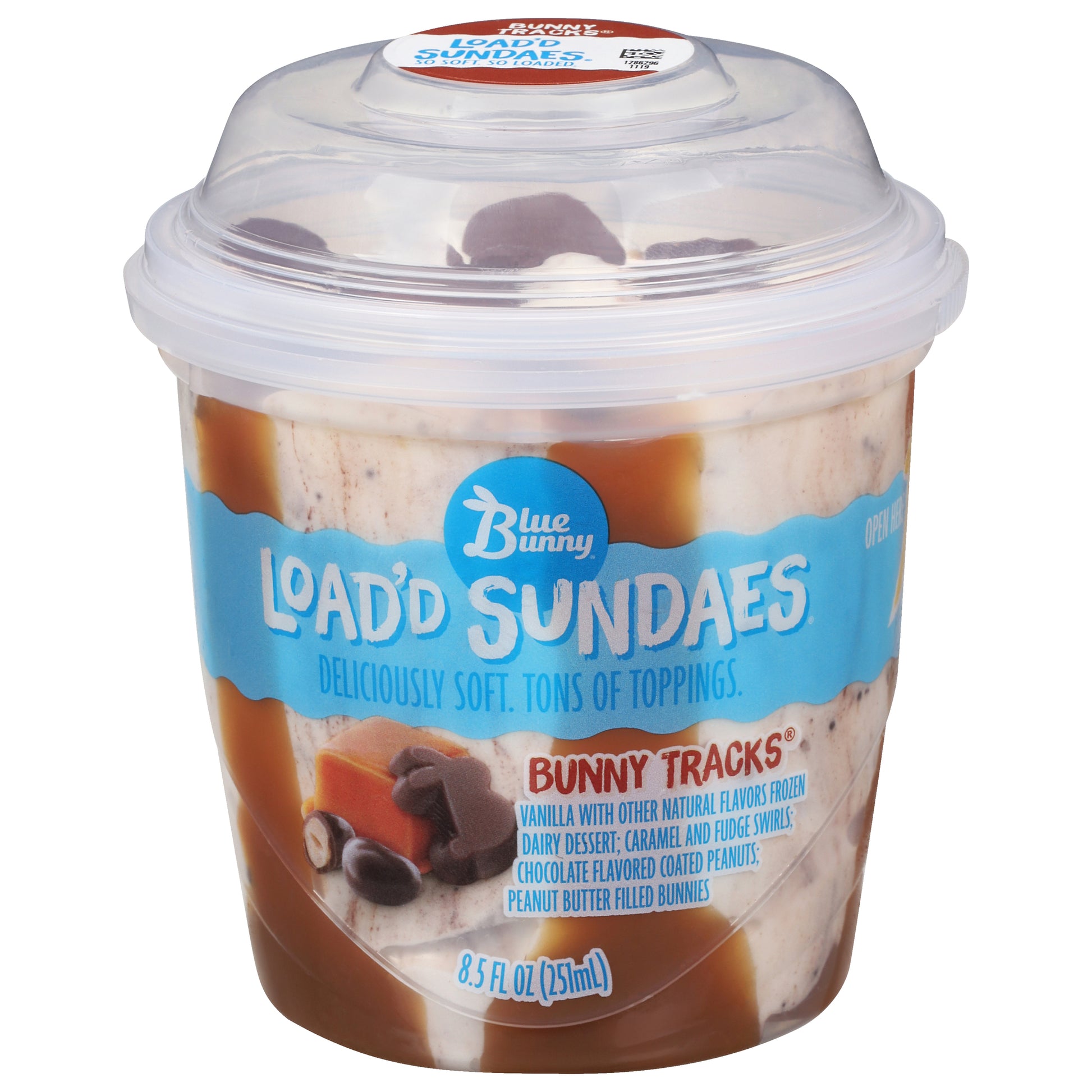 Bunny Tracks Loaded Ice Cream Sundae