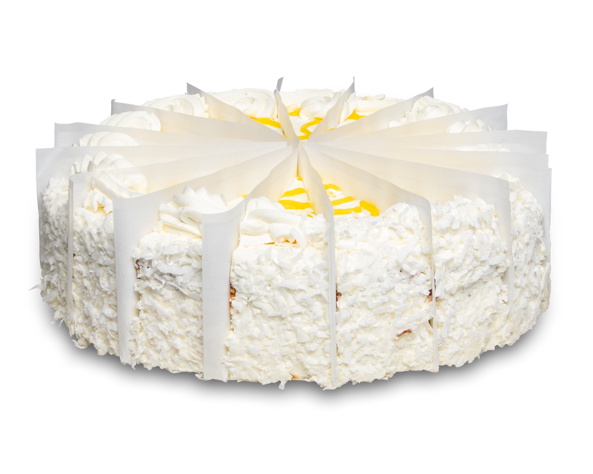 Lemon Coconut Cake 16 Slices