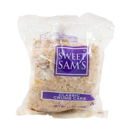 Individually Wrapped Crumb Cake
