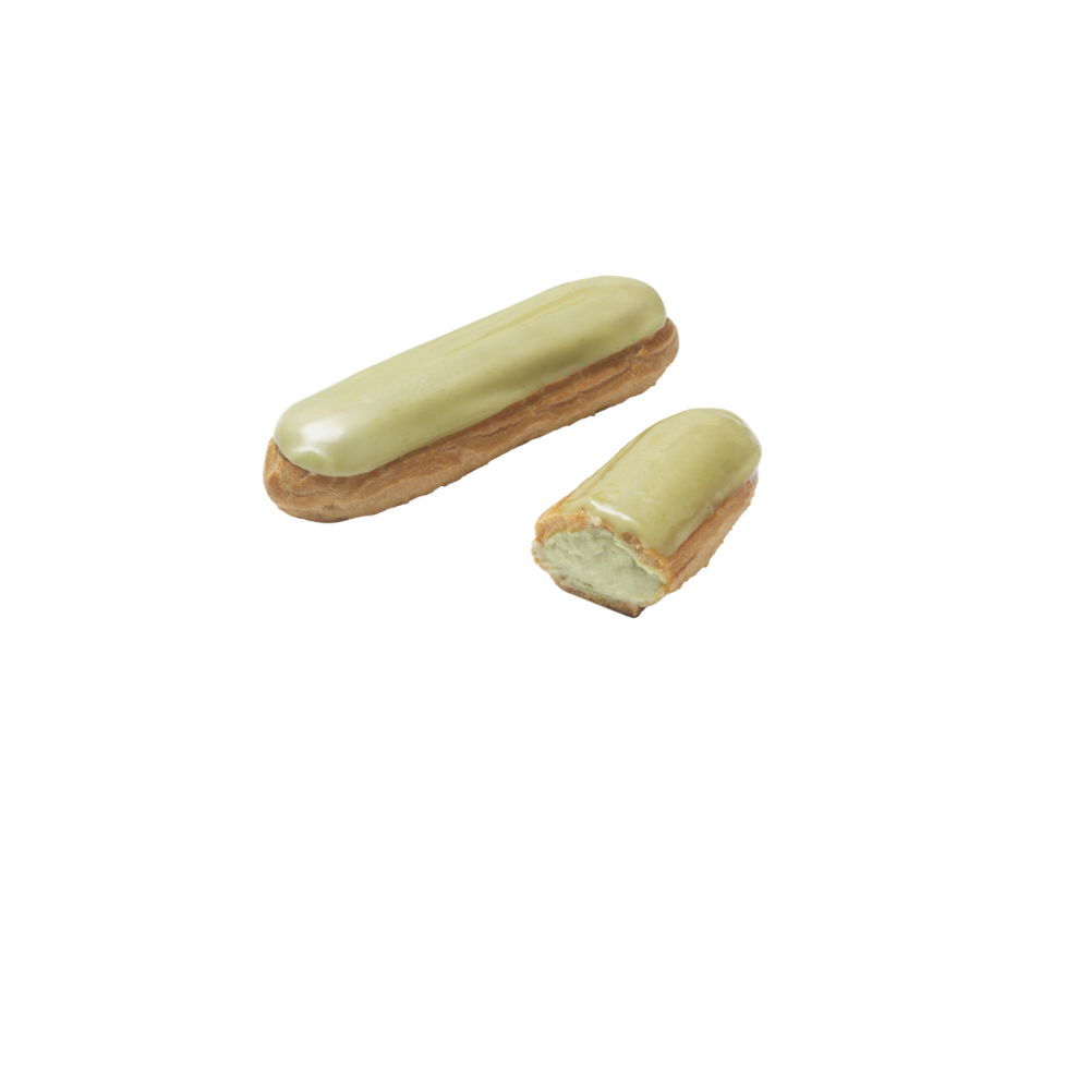 Pistachio Filled Eclair