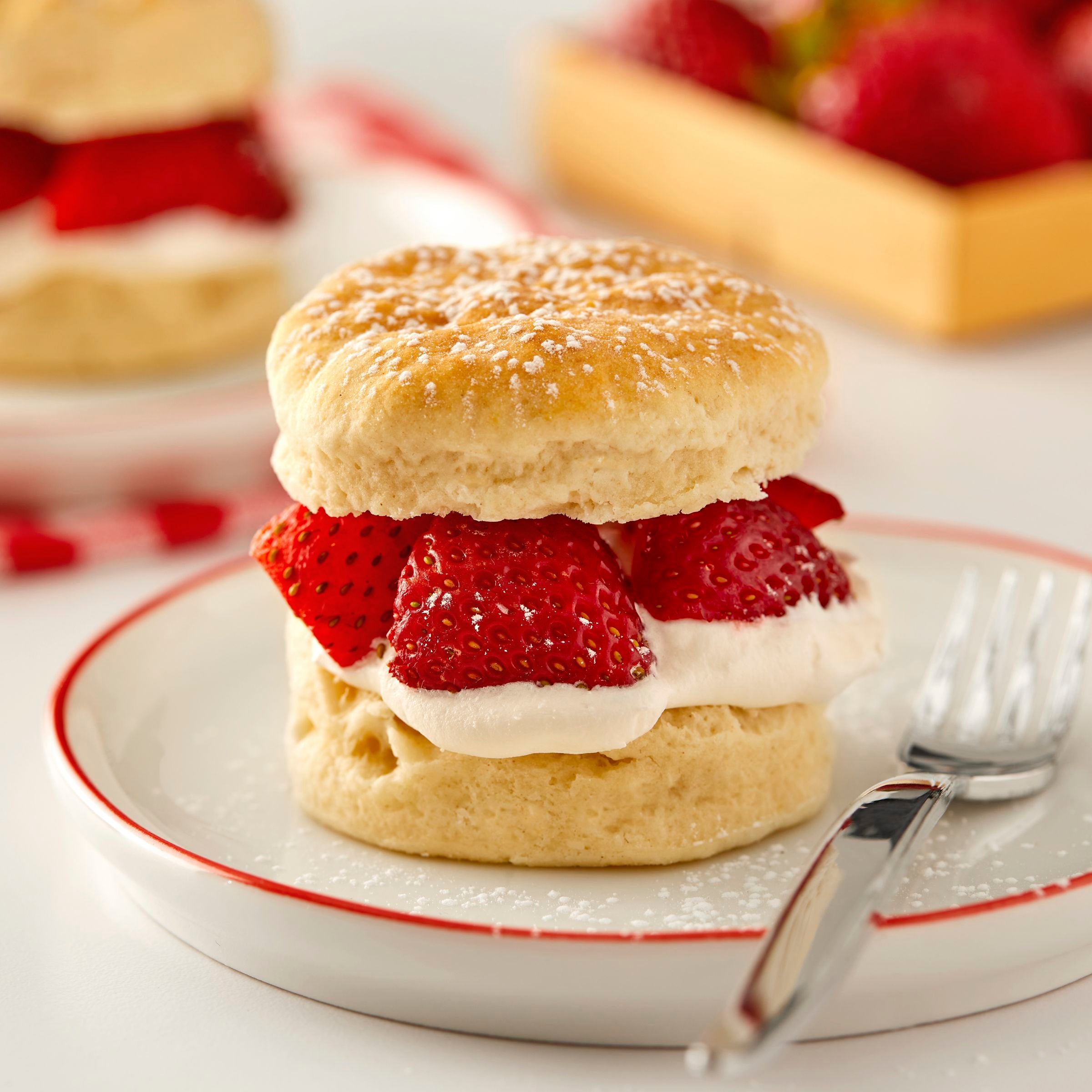 * 2.25in Baked Buttermilk Biscuit