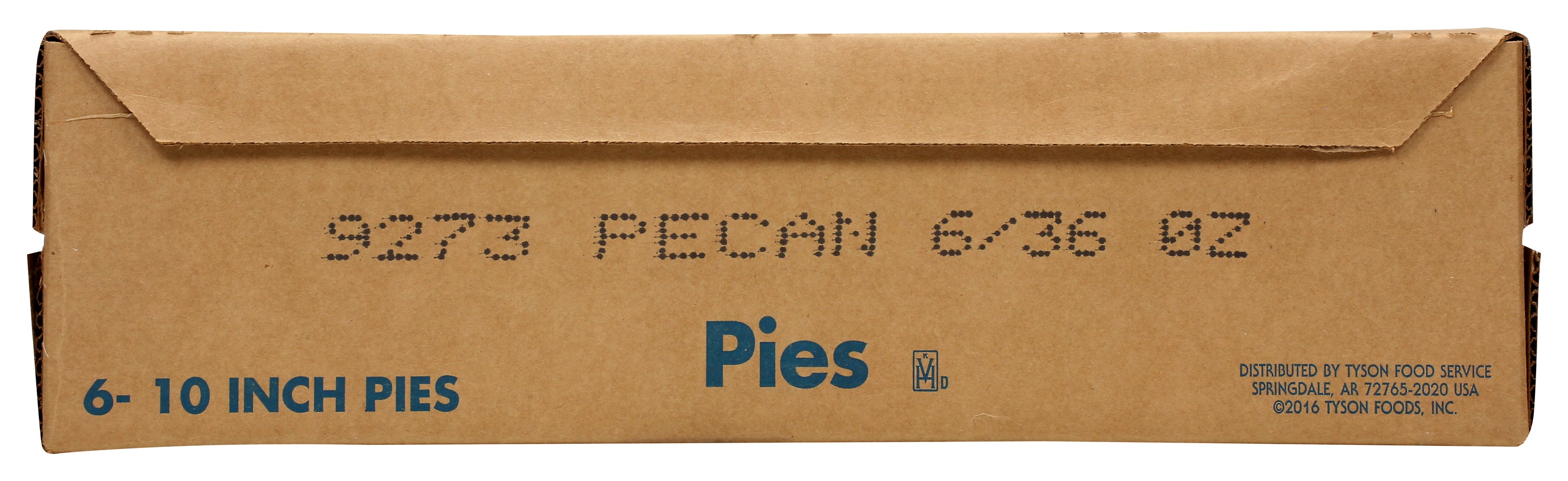 * 10 Inch Prebaked Pecan Pie