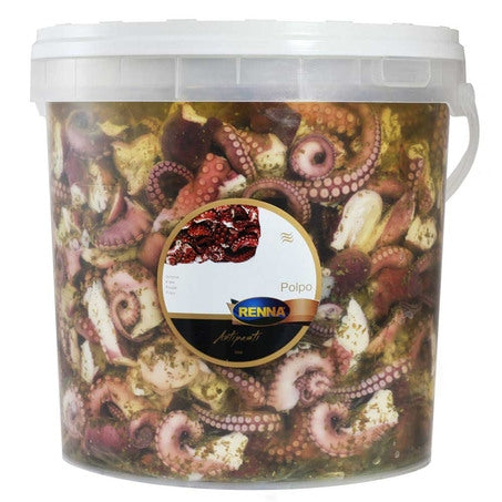 Octopus Salad in Sunflower Oil