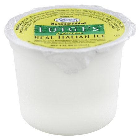 Lemon Italian Ice Cup