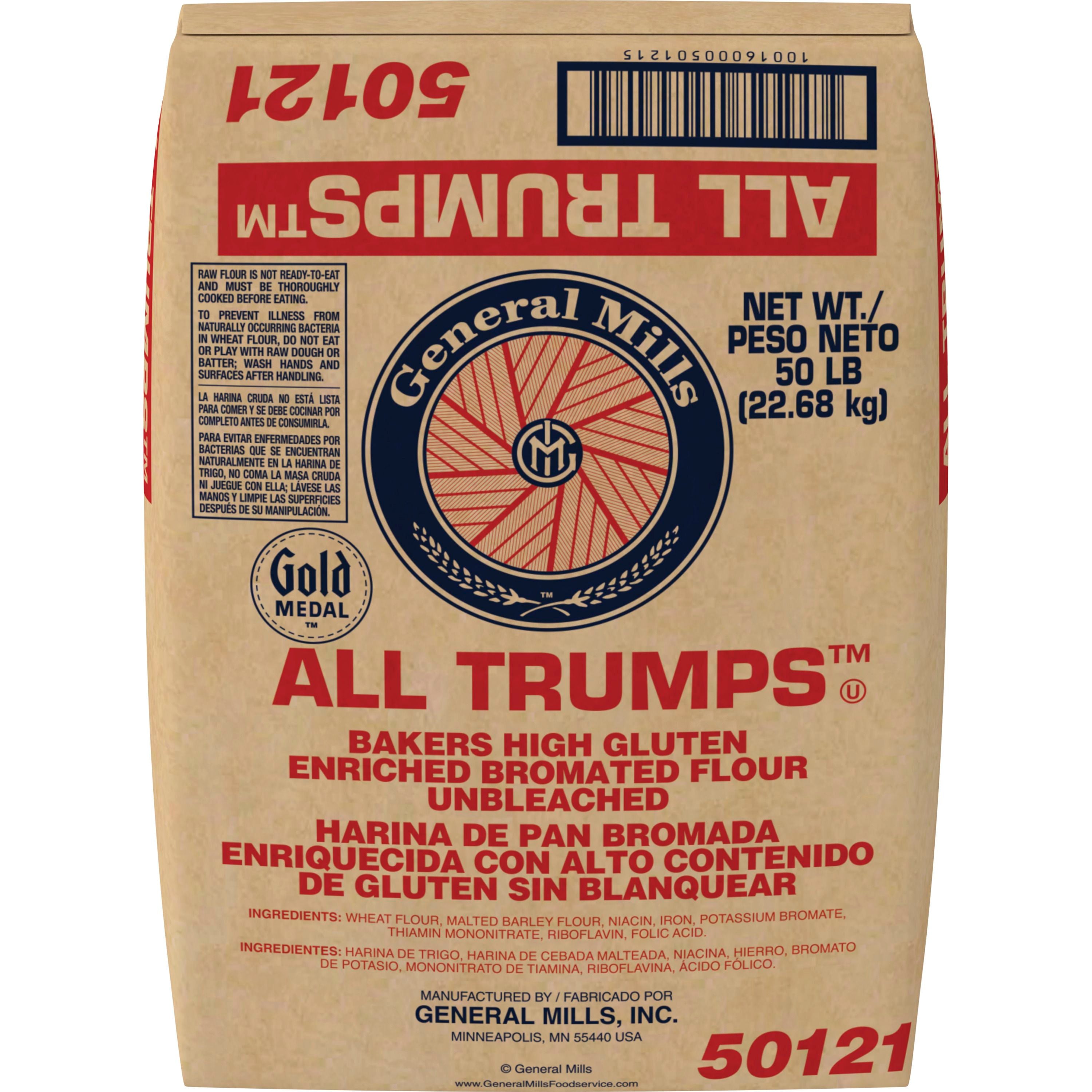 Unbleached Hi-Gluten All Trump Flour