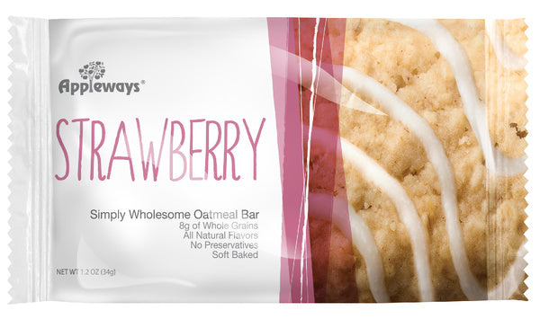 Whole Grain Strawberry Oatmeal Bar