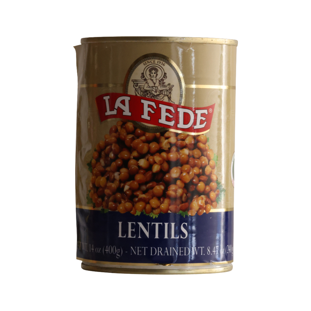 Italian Lentil Beans 14oz Can