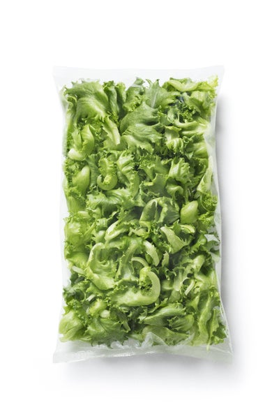 Baby Crispy Green Leaf Lettuce