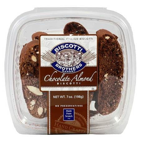 Chocolate Almond Biscotti Cookie