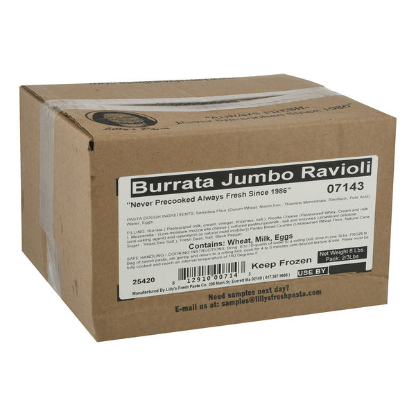 Jumbo Round Burrata Ravioli