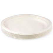 7.5x10.5 Molded Fiber Oval Plate