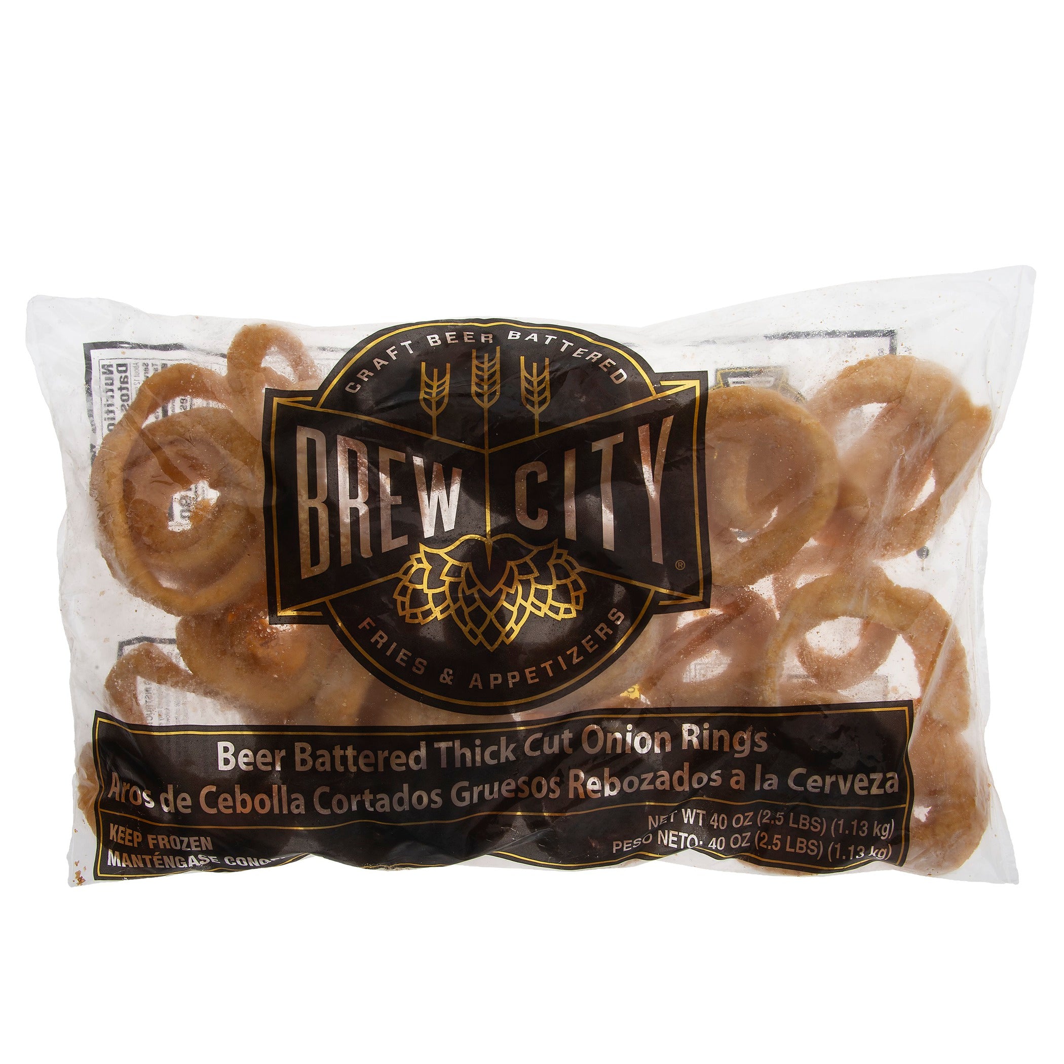 * Whole Beer Battered Onion Rings