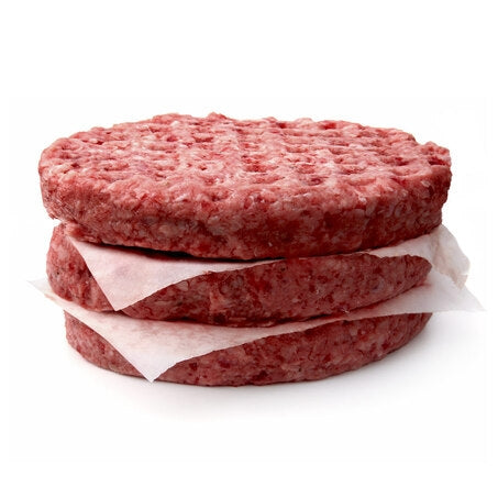 6oz Cryovac Thick Beef Burger 80-20