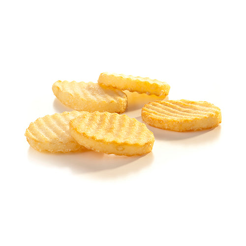Potato Dollars Crinkle Cut