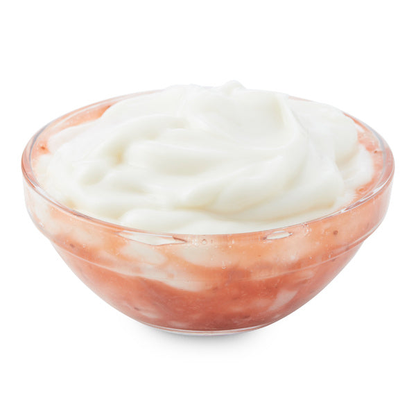 Strawberry Fruit On The Bottom Yogurt