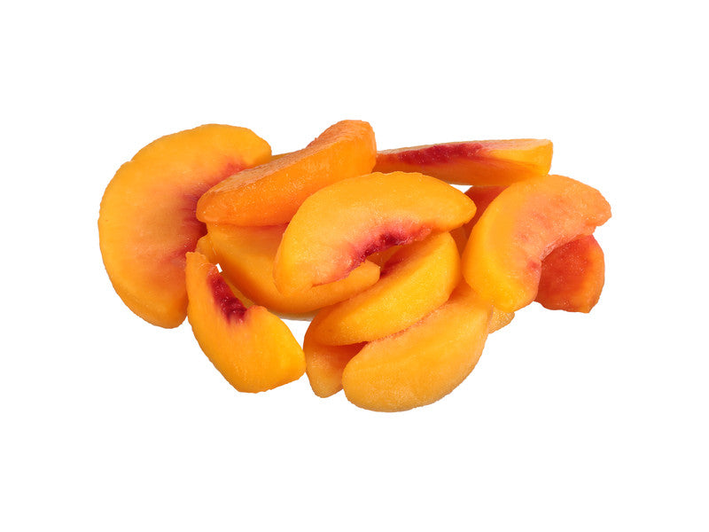 Large Sliced IQF Peaches