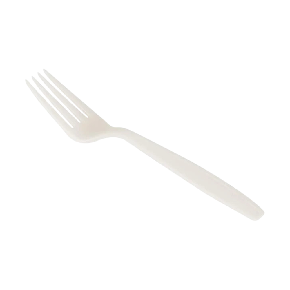 Heavy Duty Natural Color Plastic Forks