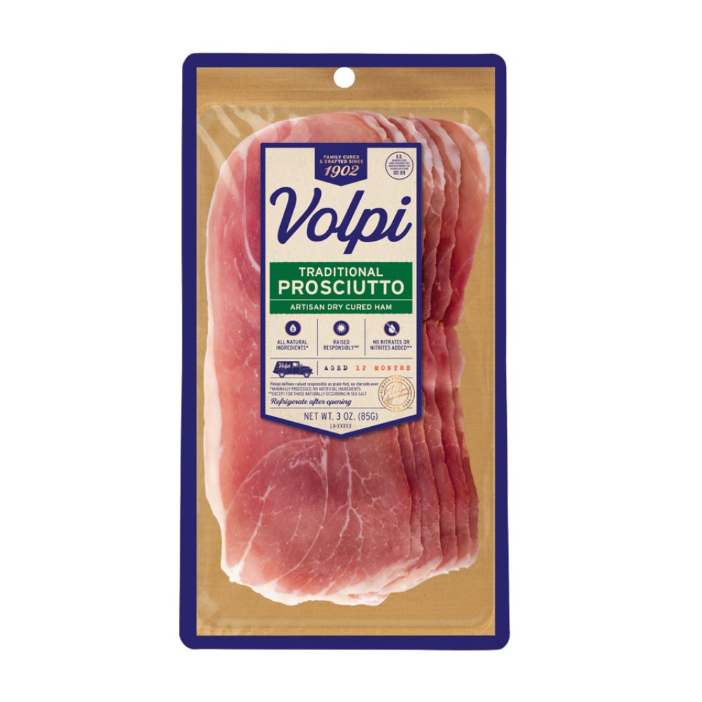 Pre-Sliced & Packaged Prosciutto