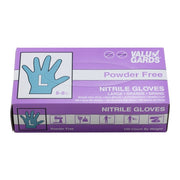* Gloves Nitrile Purple Powder Free Large