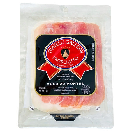 Pre-Sliced Italian Prosciutto