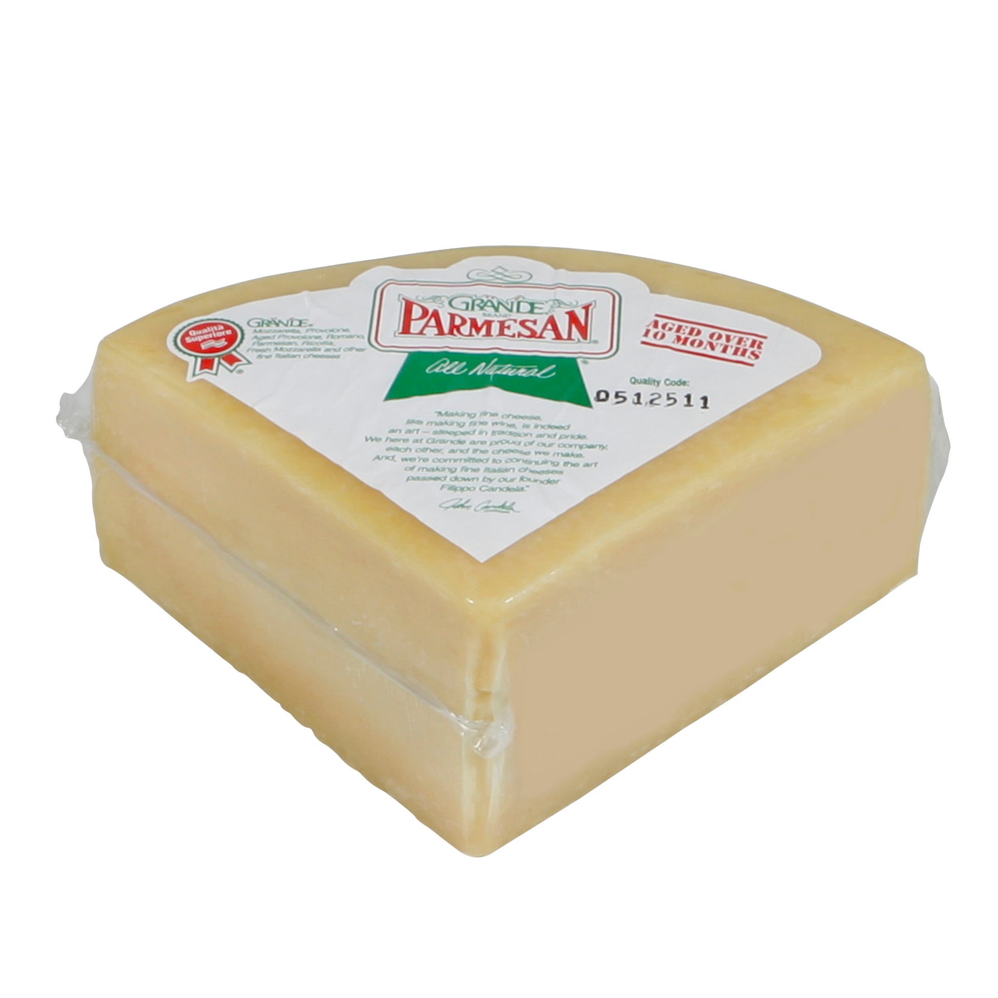 Parmesan Cheese Quarters