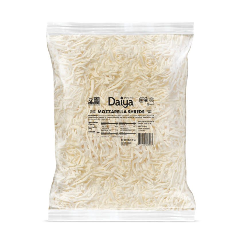 Plant Based Shredded Vegan Mozzarella Cheese