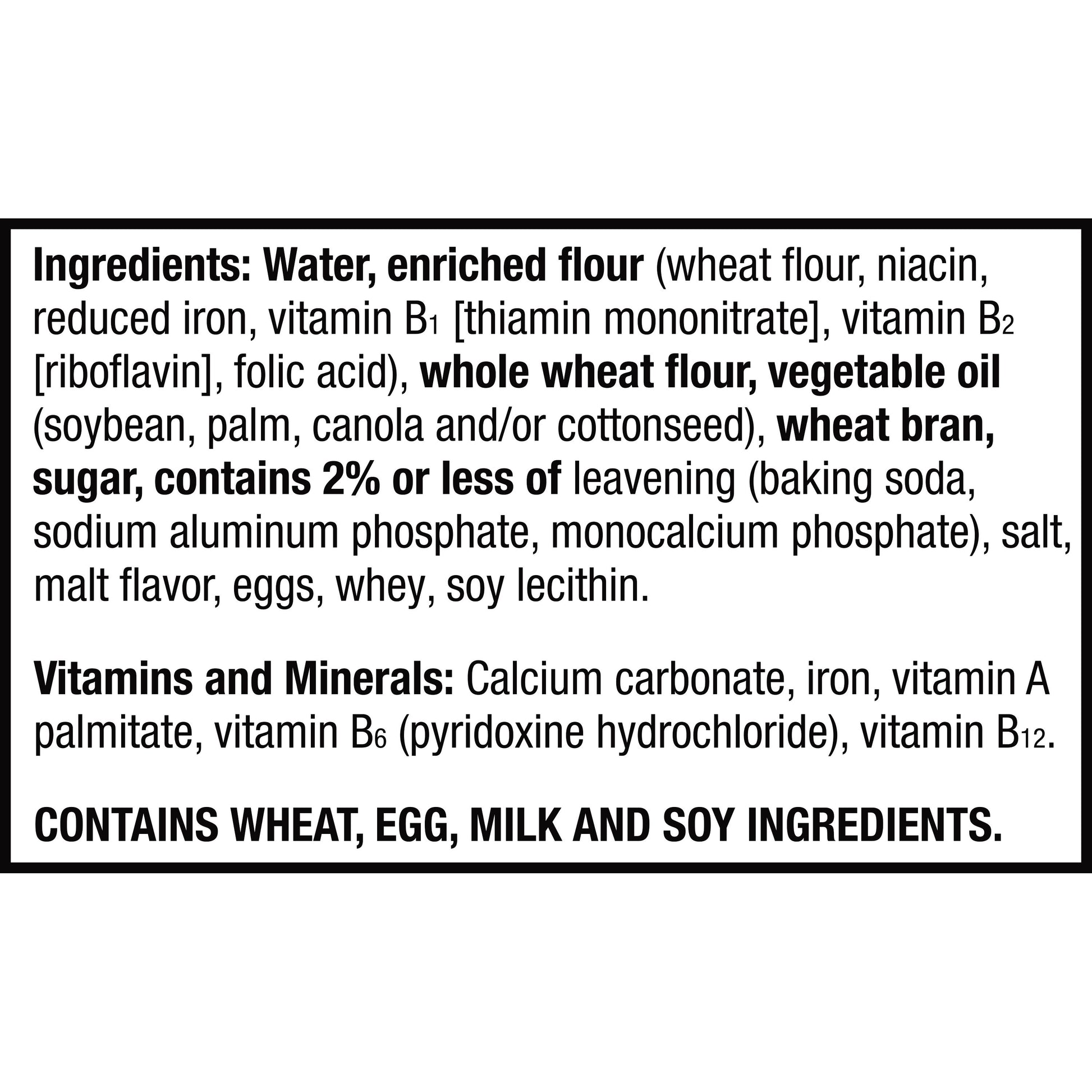 * Eggo Nutri-Grain Waffles Wheat