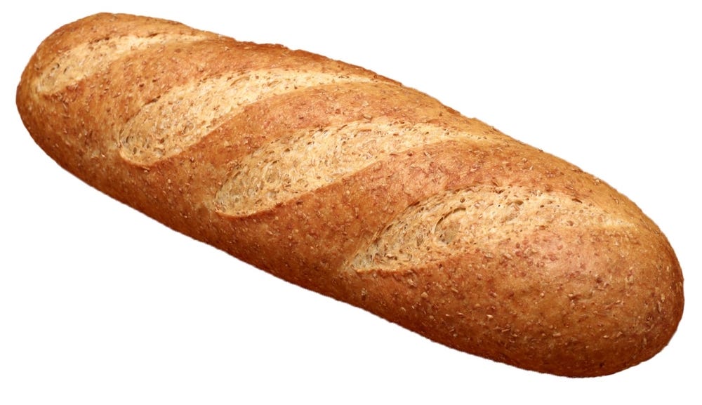 8 Inch Wheat Submarine Roll