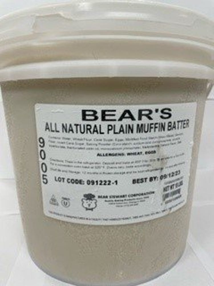 Plain Muffin Batter