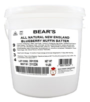 New England Blueberry Muffin Batter