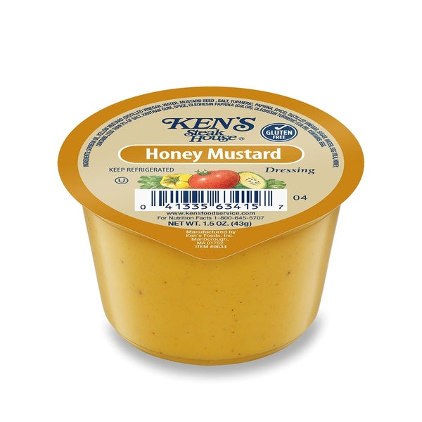 * Honey Mustard Dressing Portion Control Cups