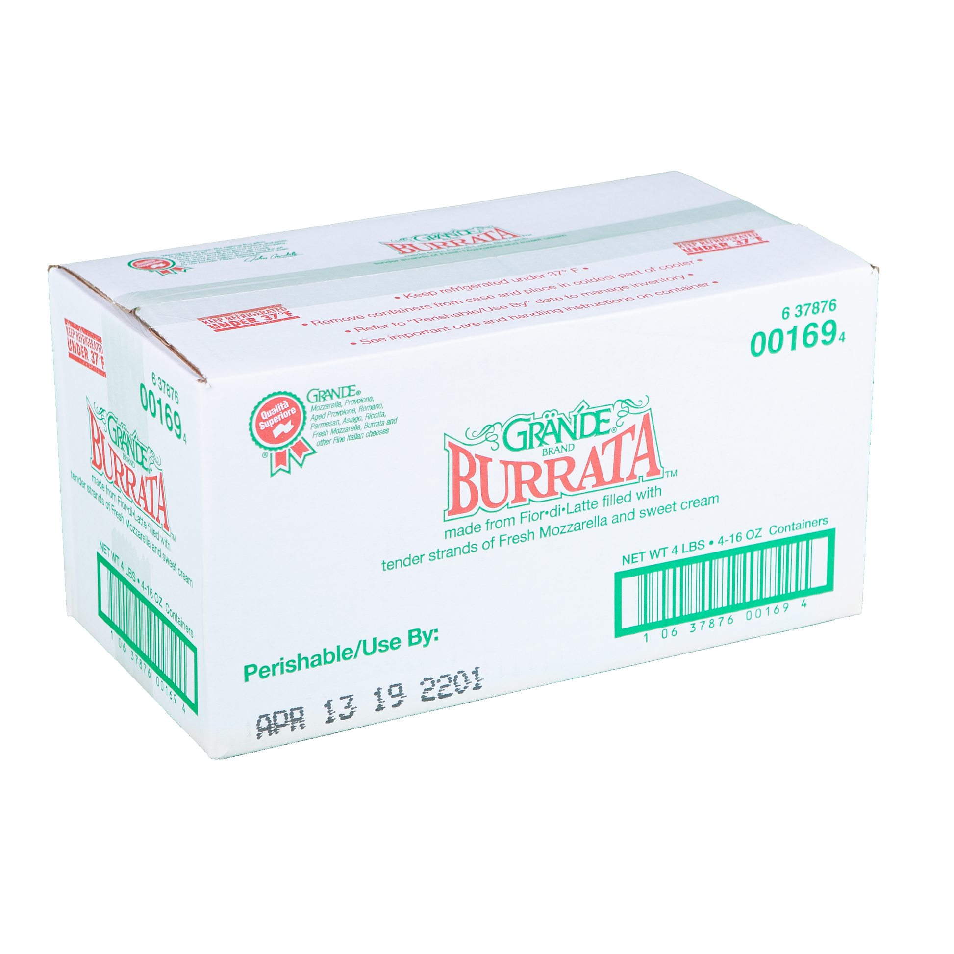 4oz Burrata Cheese