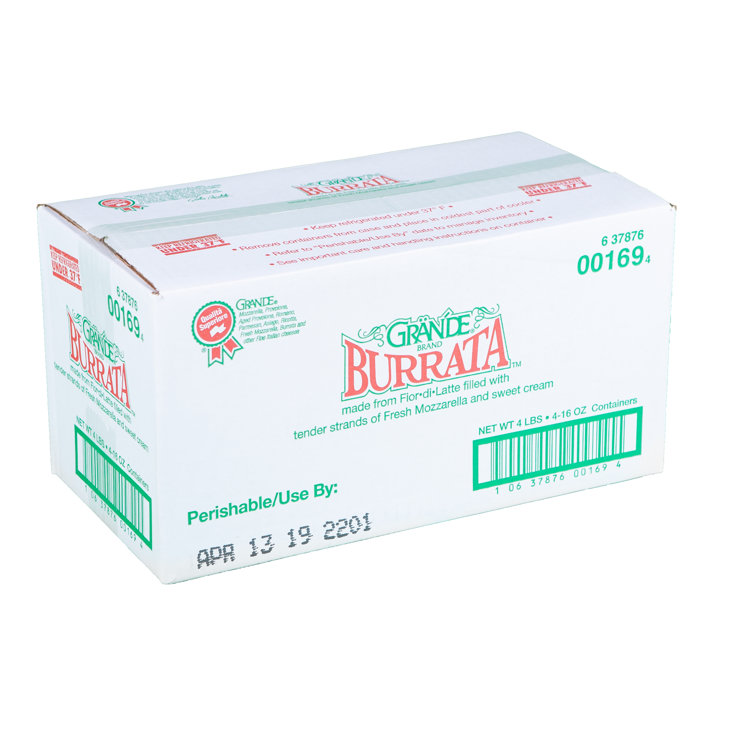 4oz Burrata Cheese