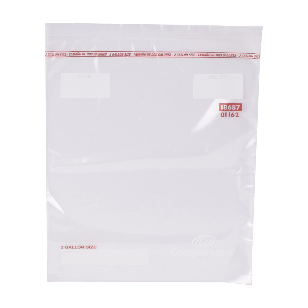 Resealable 2 Gallon Plastic Bag
