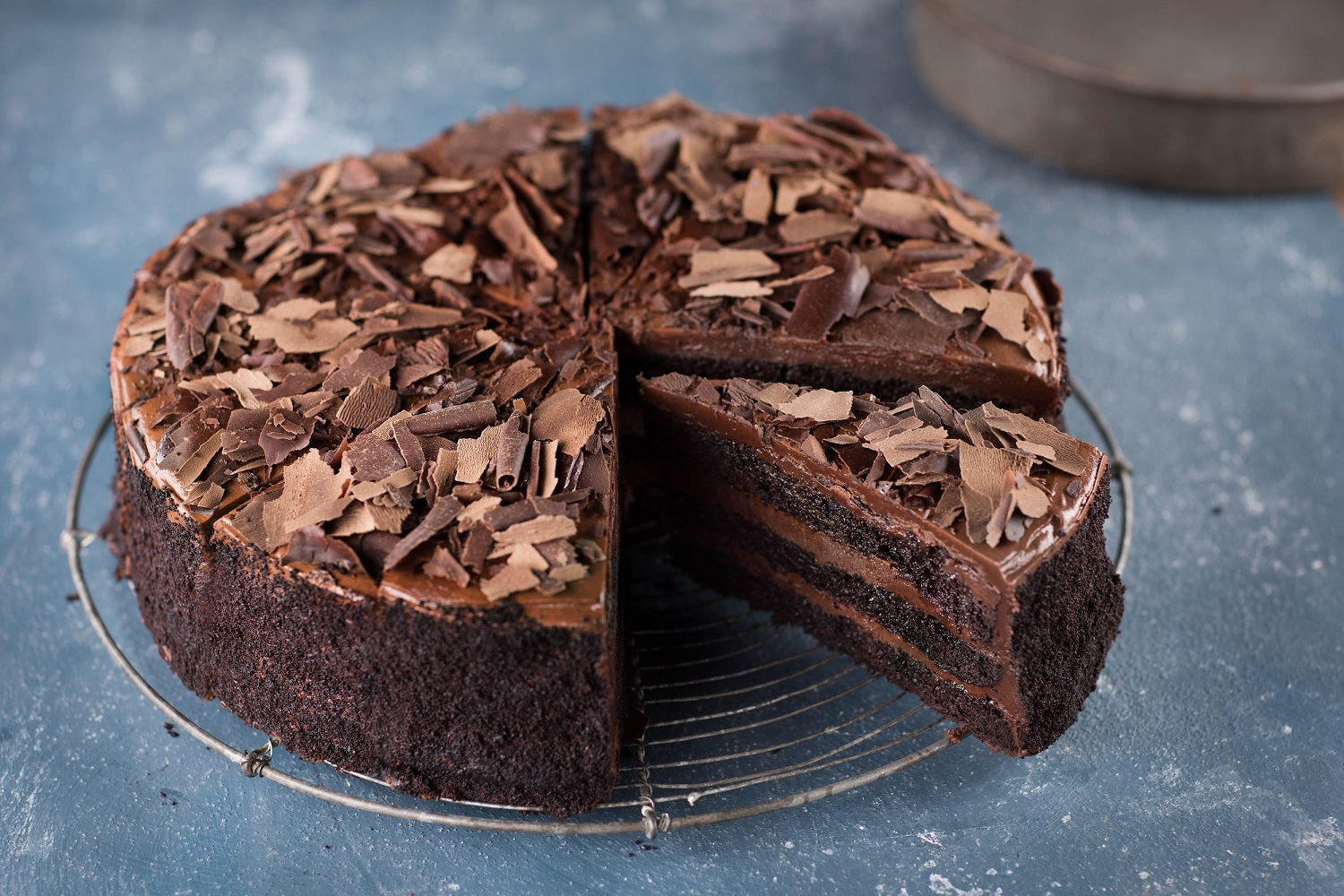 Old Fashion Chocolate Fudge Cake