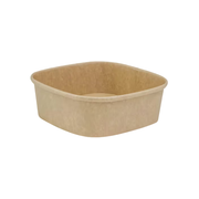 12oz Square Kraft Bowl