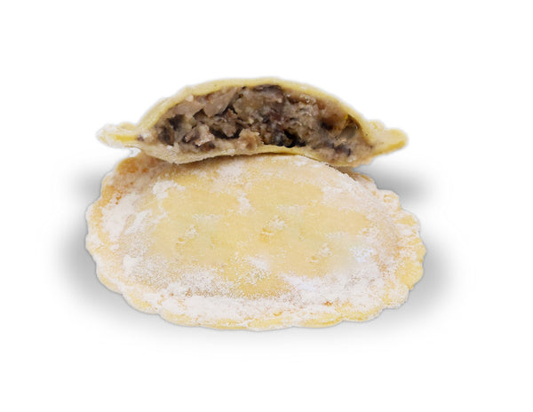 Large Round Wild Mushroom & Porcini Ravioli