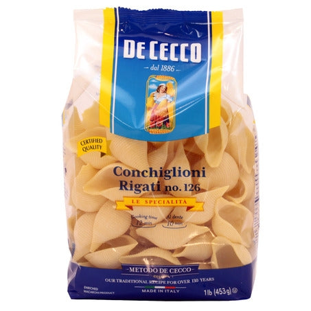 Conchiglioni Rigati Pasta