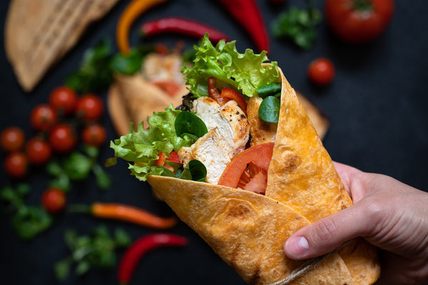 12in Vegan Tomato Wraps