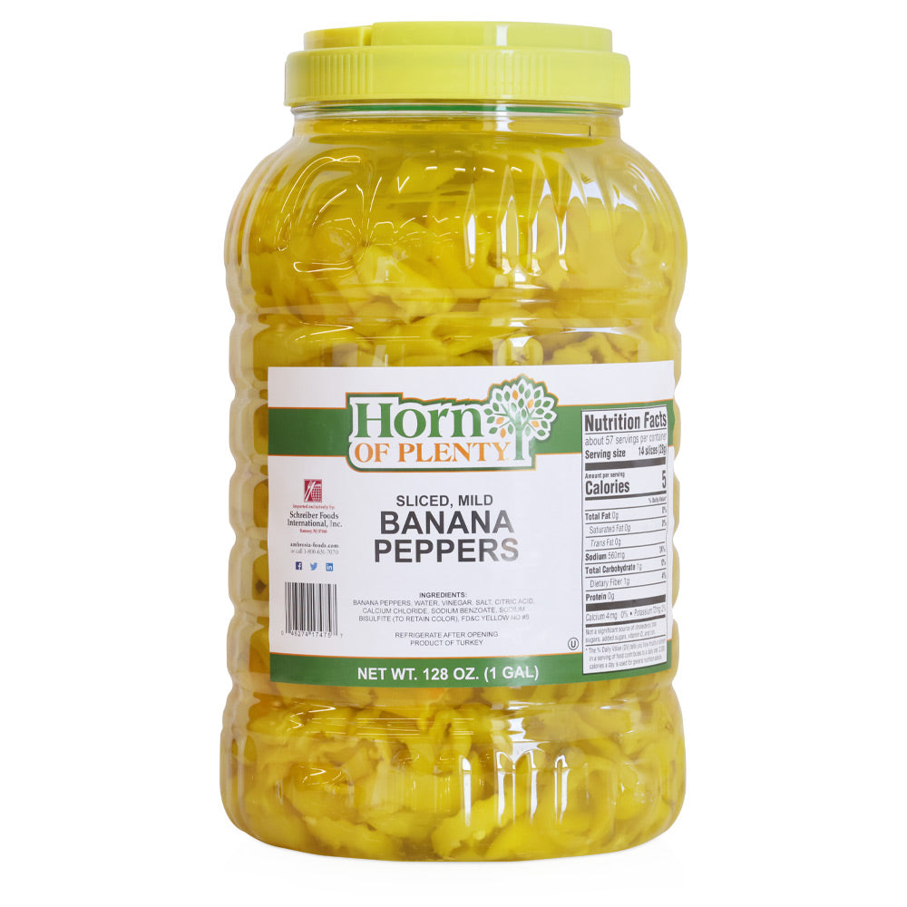 Mild Banana Pepper Rings