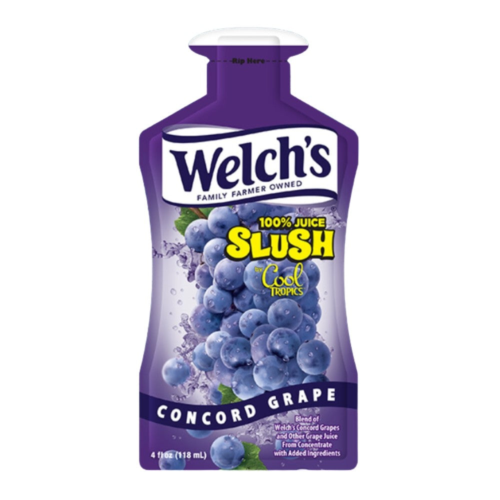 Welchs 100% Concord Grape Juice Slush 4oz