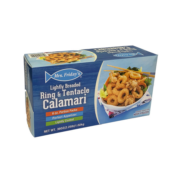 Lightly Breaded Ring & Tentacle Calamari