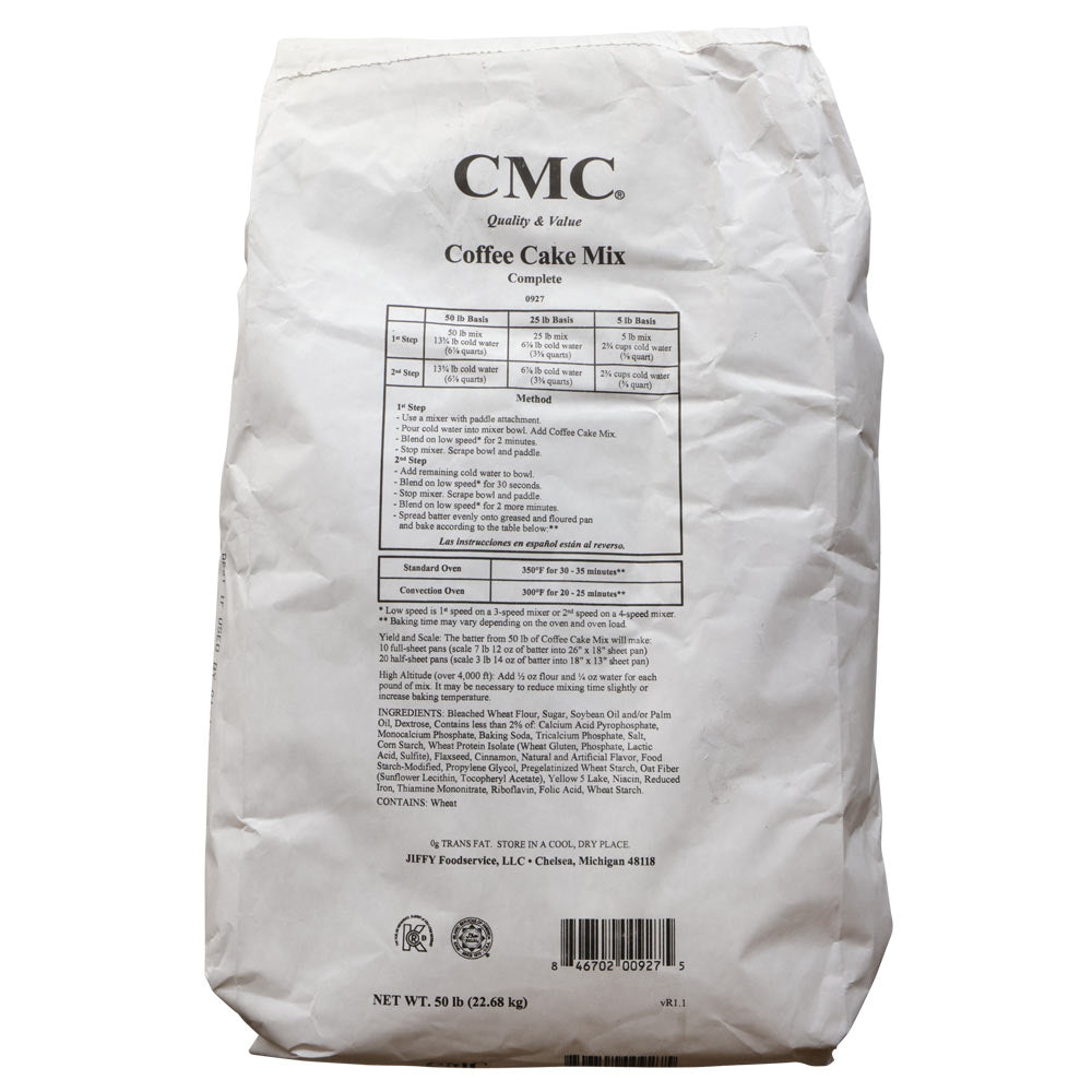 50lb Coffee Cake Mix
