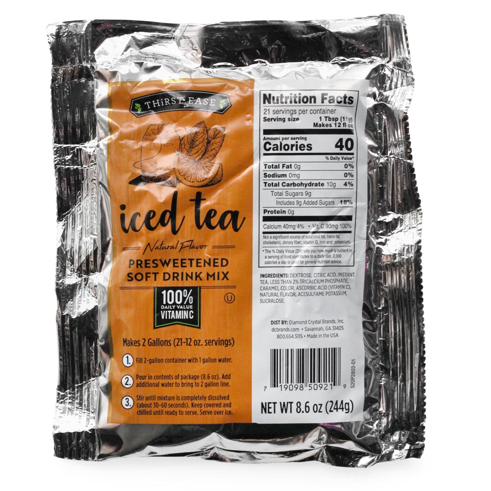 Lemon & Sugar Iced Tea Mix