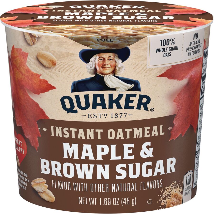 * Instant Oatmeal Maple Brown Sugar