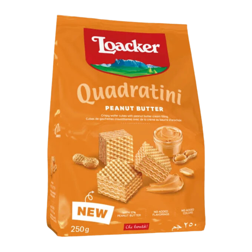 Peanut Butter Wafer Quadratini