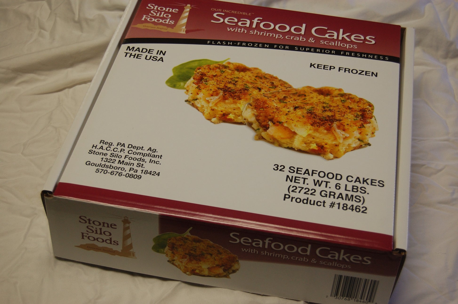 Scallop/Crab/Shrimp Seafood Cake