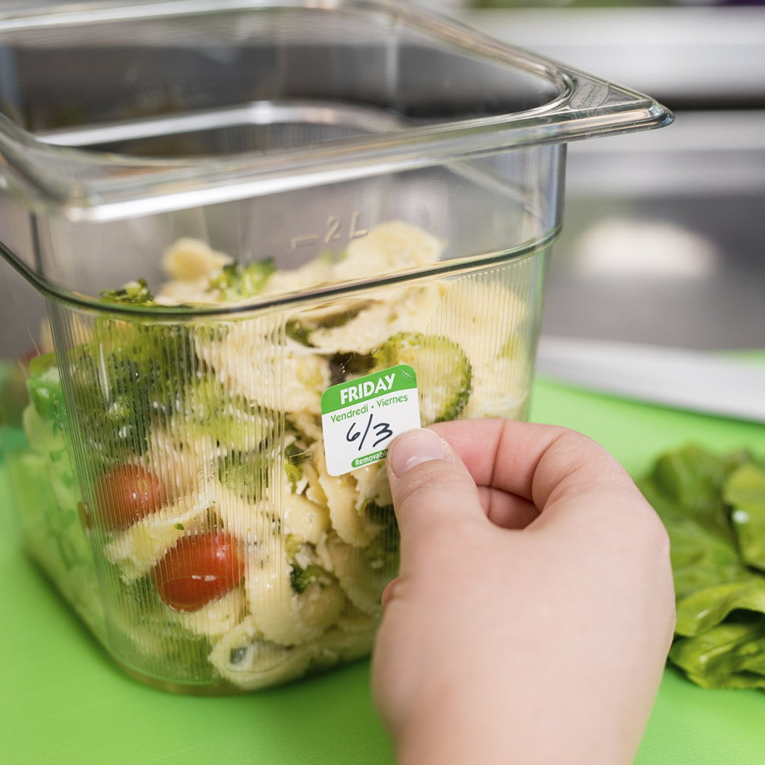 Friday 1 Inch Removable Labels